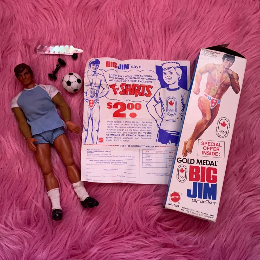 1974 Mattel Big Jim Doll